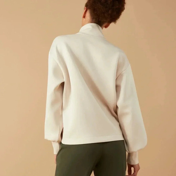 ADAY With a Twist Pullover Size  XL Color Sand - Picture 3 of 7